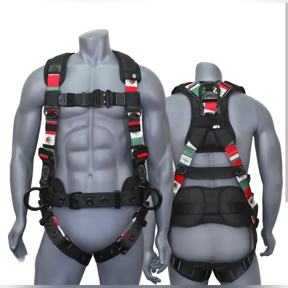 AFP Safety Harness w/Shoulder, Leg, & Waist Padding - Mexican American - L/XL - Picture 1 of 6